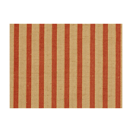 BRUNSCHWIG & FILS - TREVI STRIPE- PEKIN RED - Fabric by the Yard PEKIN RED