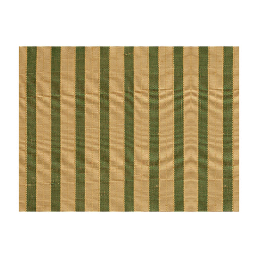 BRUNSCHWIG & FILS - TREVI STRIPE- EMERALD - Fabric by the Yard EMERALD