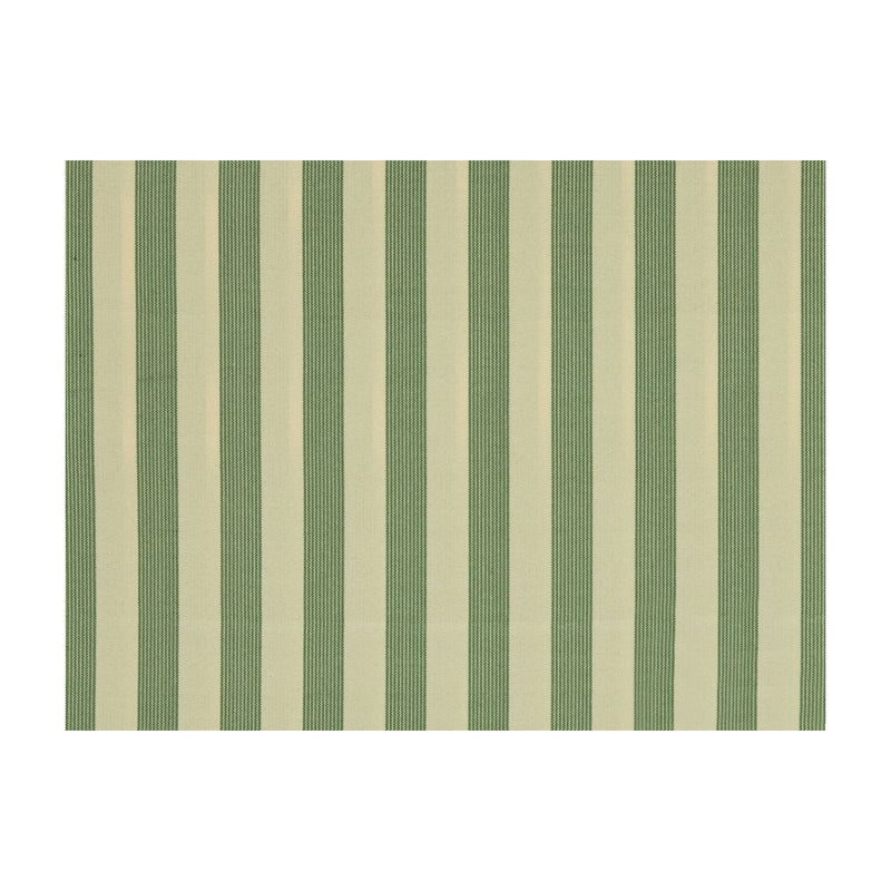 BRUNSCHWIG & FILS - VALENTI STRIPE- EMERALD - Fabric by the Yard EMERALD