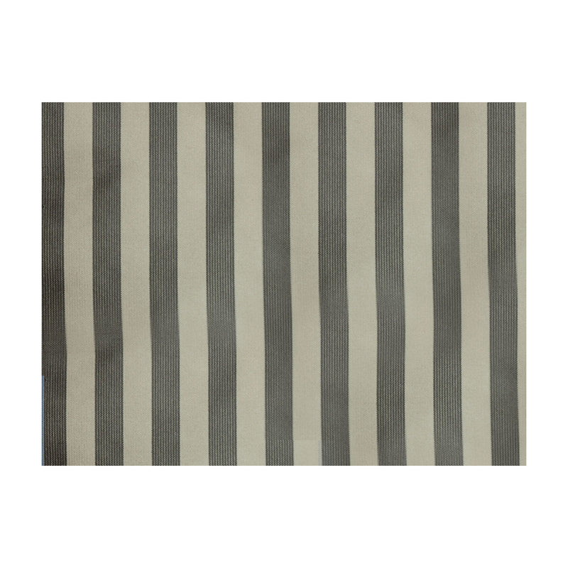 BRUNSCHWIG & FILS - VALENTI STRIPE- NERO - Fabric by the Yard NERO