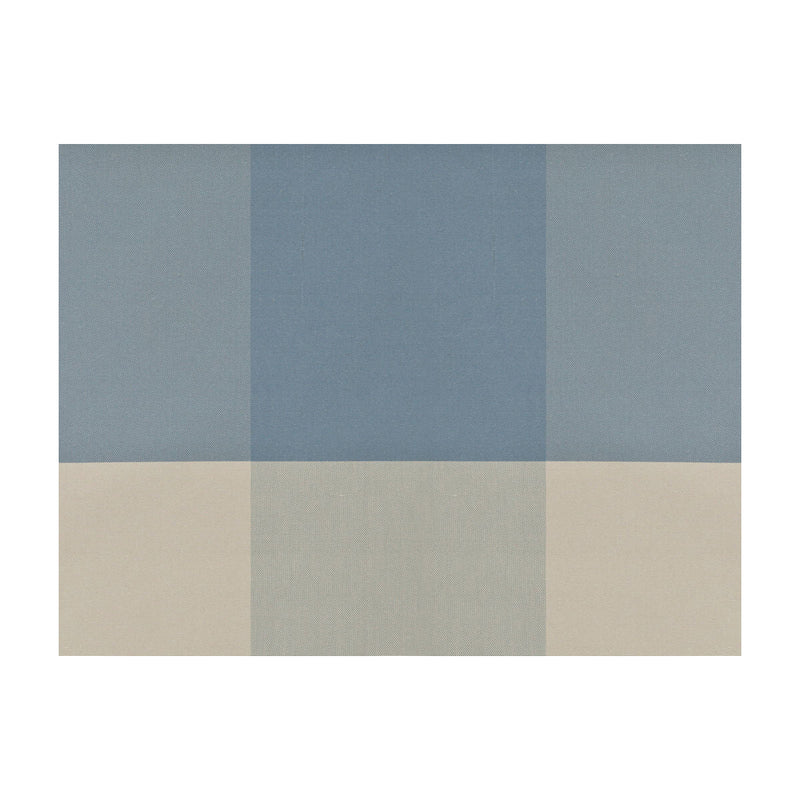 BRUNSCHWIG & FILS - ST PETERSBURG PLAID-  DUSTY BLUE - Fabric by the Yard DUSTY BLUE