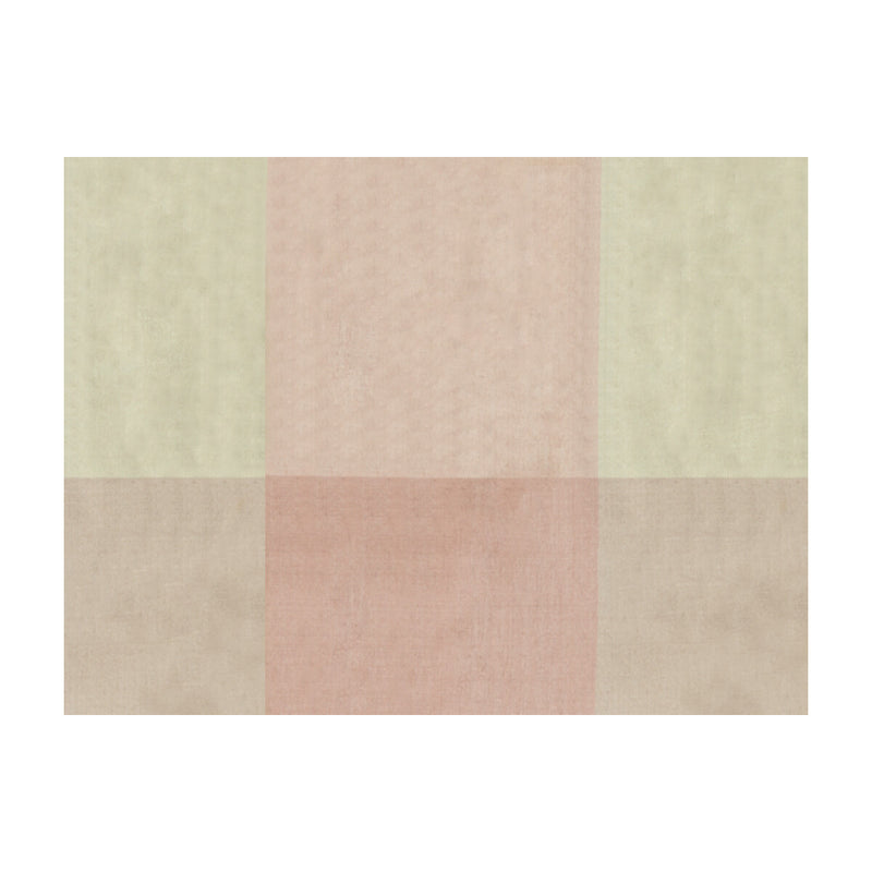 BRUNSCHWIG & FILS - ST PETERSBURG PLAID-  PEONY - Fabric by the Yard PEONY