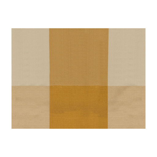 BRUNSCHWIG & FILS - ST PETERSBURG PLAID-  ORO - Fabric by the Yard ORO