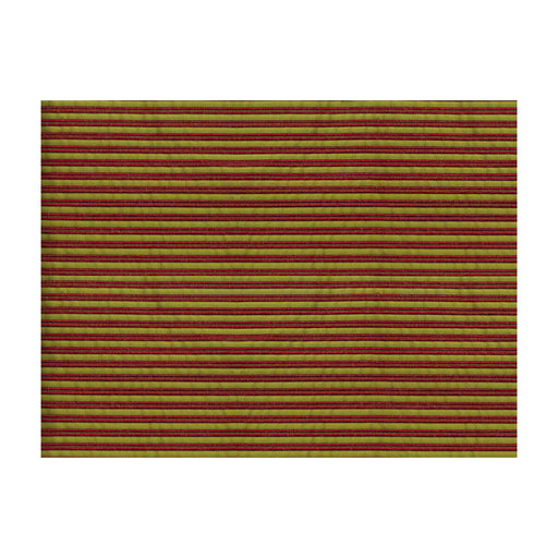 BRUNSCHWIG & FILS - CAMBRIDGE- RED GREEN - Fabric by the Yard RED GREEN