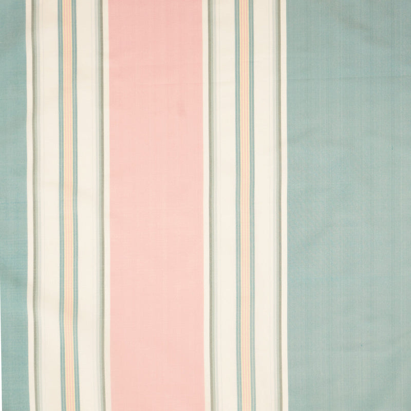BRUNSCHWIG & FILS - HAMILTON SILK STRIPE- FRAISE - Fabric by the Yard FRAISE