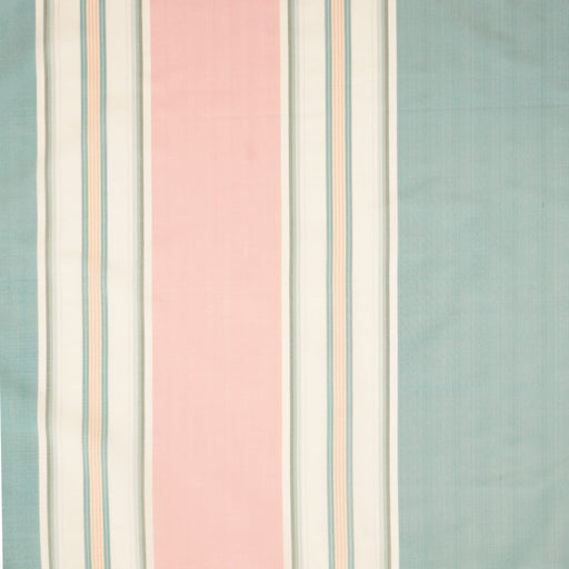 BRUNSCHWIG & FILS - HAMILTON SILK STRIPE- FRAISE - Fabric by the Yard FRAISE