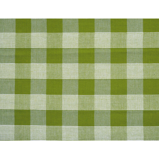 BRUNSCHWIG & FILS - SIAM SQ COTTON- PISTACHIO - Fabric by the Yard PISTACHIO