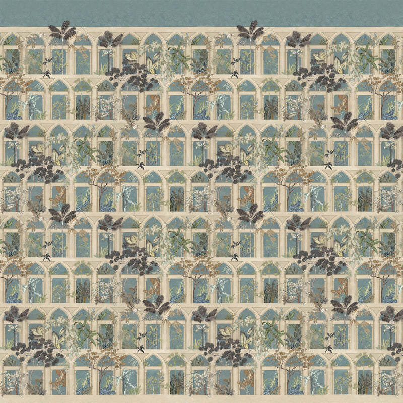KRAVET COUTURE - ABANDONED ARCHES- 01 - Wallcovering by the EACH 01