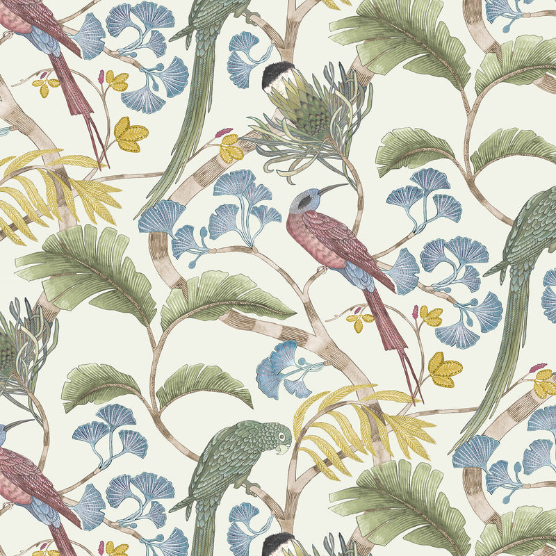 KRAVET COUTURE - LIVING BRANCHES- 01 - Wallcovering by the Roll 01