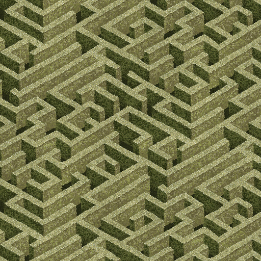 KRAVET COUTURE - LABYRINTH- 01 - Wallcovering by the Roll 01