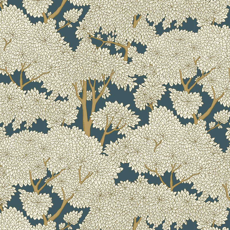KRAVET COUTURE - STOCKEND WOODS- 01 - Wallcovering by the Roll 01