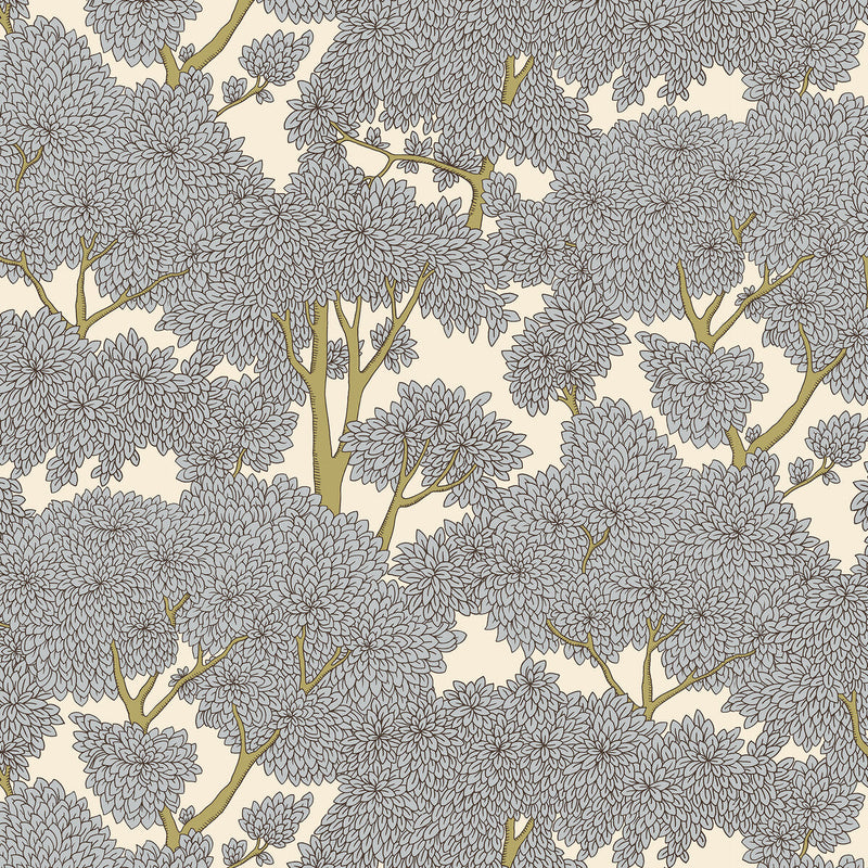 KRAVET COUTURE - STOCKEND WOODS- 11 - Wallcovering by the Roll 11