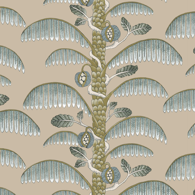 KRAVET COUTURE - PALM STRIPE- 31 - Wallcovering by the Roll 31