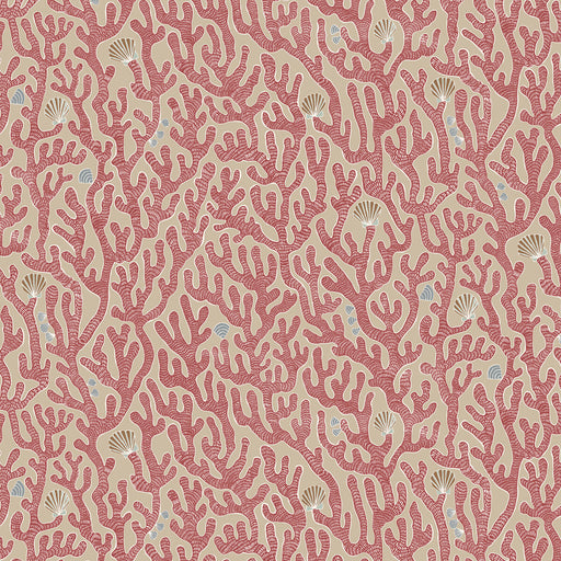 KRAVET COUTURE - CORAL- 01 - Wallcovering by the Roll 01