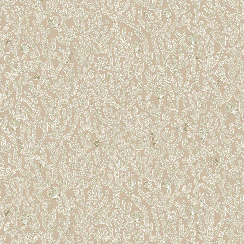KRAVET COUTURE - CORAL- 11 - Wallcovering by the Roll 11