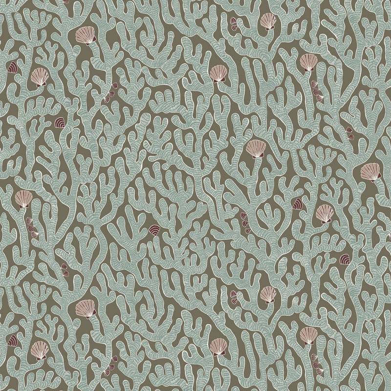 KRAVET COUTURE - CORAL- 31 - Wallcovering by the Roll 31
