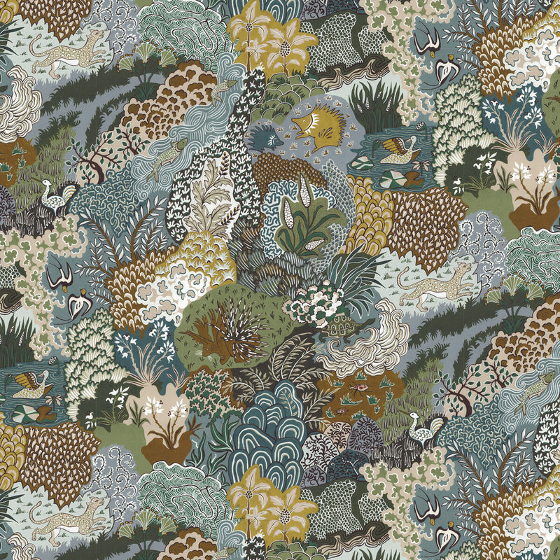 KRAVET COUTURE - WHIMSICAL CLUMPS- 11 - Wallcovering by the Roll 11
