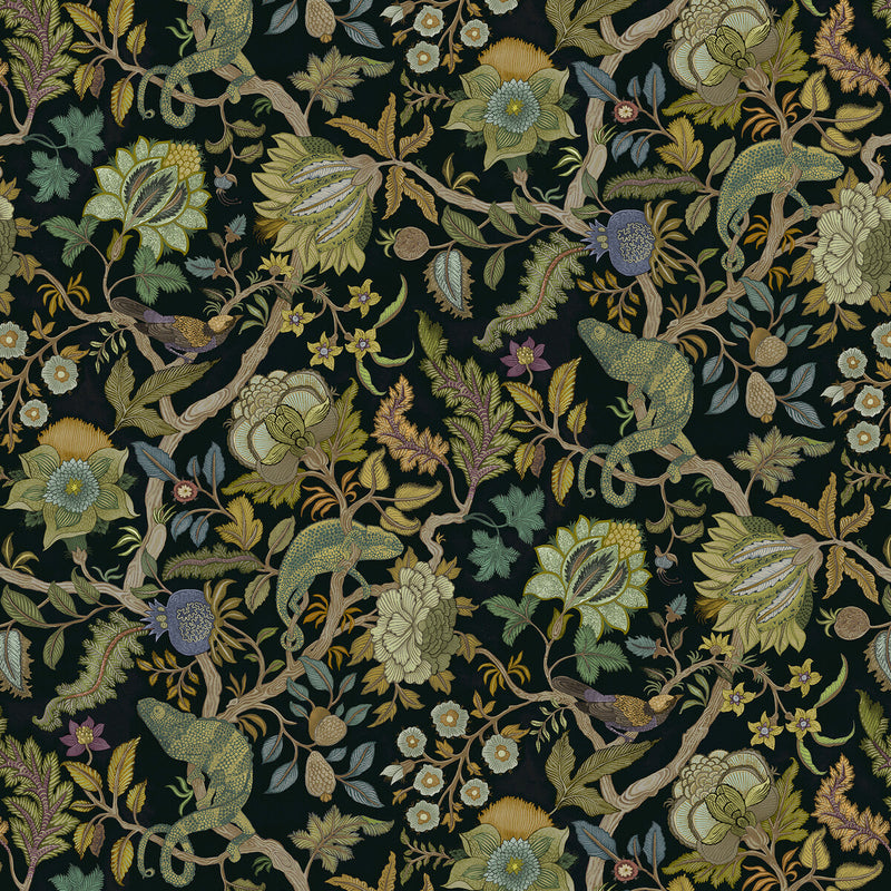 KRAVET COUTURE - CHAMELEON TRAIL WP- 81 - Wallcovering by the Roll 81