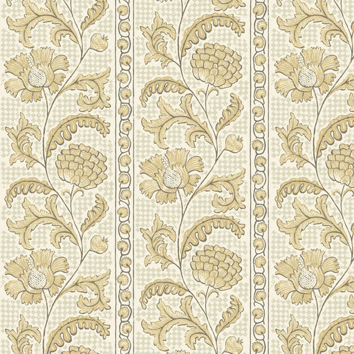 KRAVET COUTURE - FLORAL CHECK- 31 - Wallcovering by the Roll 31