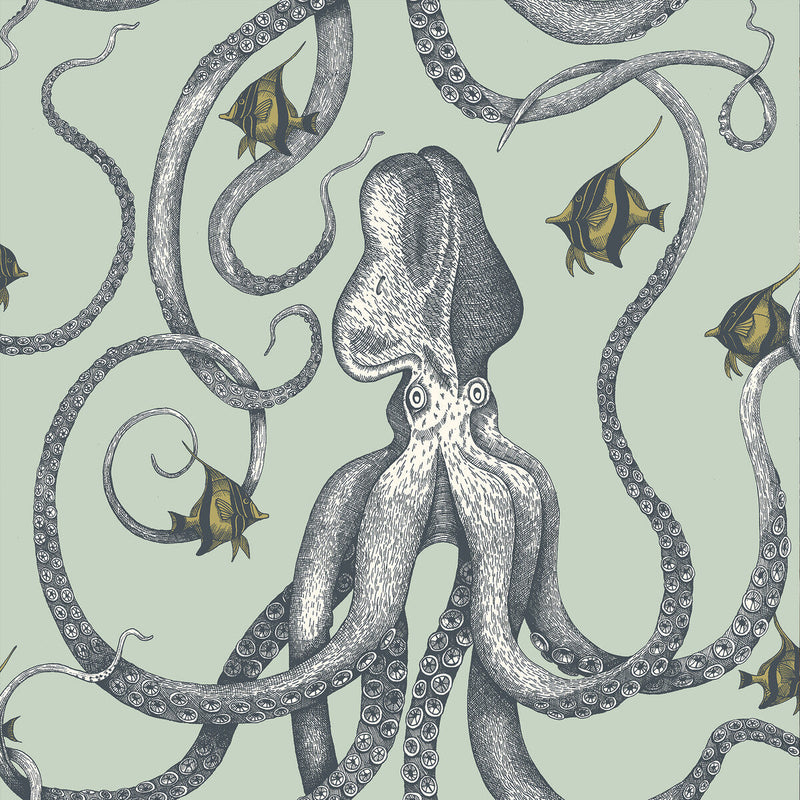 KRAVET COUTURE - OCTOPODA GRAND- 21 - Wallcovering by the Roll 21