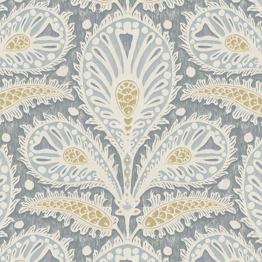 KRAVET COUTURE - IKAT CLOVER- 41 - Wallcovering by the Roll 41