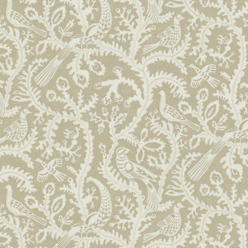 KRAVET COUTURE - STITCHED BIRDS- 11 - Wallcovering by the Roll 11
