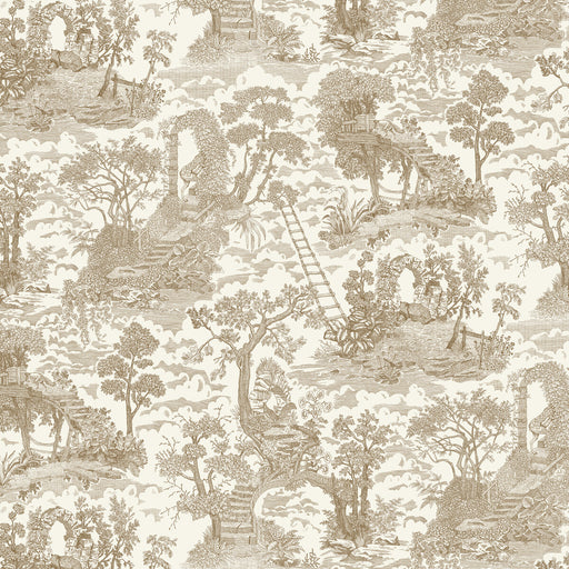 KRAVET COUTURE - JMW1038 - ISLET HOPPING TOILE - Wallpaper By the Roll