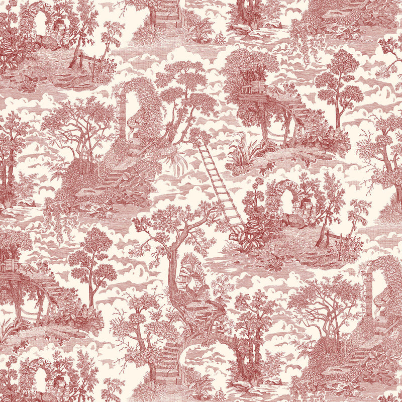 KRAVET COUTURE - ISLET HOPPING TOILE- 21 - Wallcovering by the Roll 21