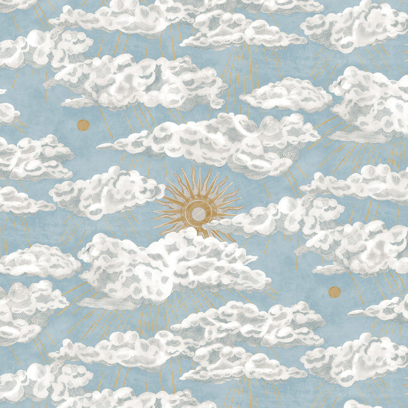 KRAVET COUTURE - CUMULUS SOL- 01 - Wallcovering by the Roll 01