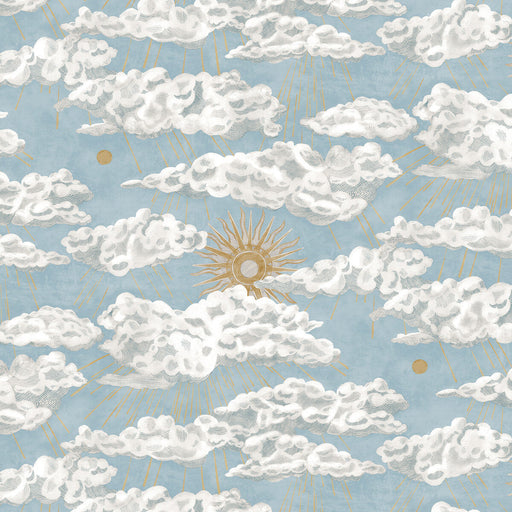 KRAVET COUTURE - CUMULUS SOL- 01 - Wallcovering by the Roll 01