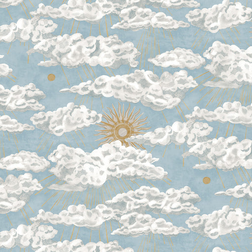 KRAVET COUTURE - JMW1040 - CUMULUS SOL - Wallpaper By the Roll