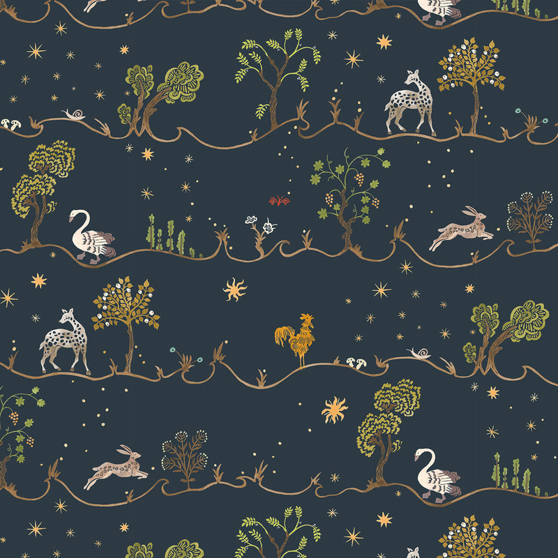 KRAVET COUTURE - A WAVE FOR JOAN- 01 - Wallcovering by the Roll 01