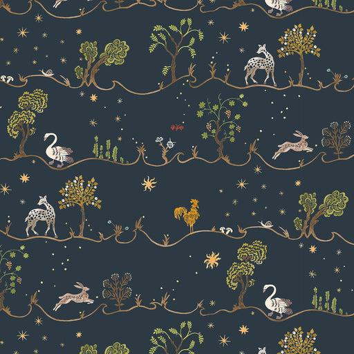 KRAVET COUTURE - A WAVE FOR JOAN- 01 - Wallcovering by the Roll 01