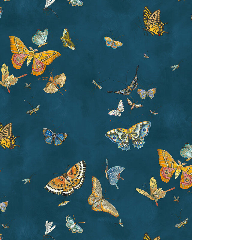 KRAVET COUTURE - BUTTERFLIES - 21 - Wallpaper By The ROLL