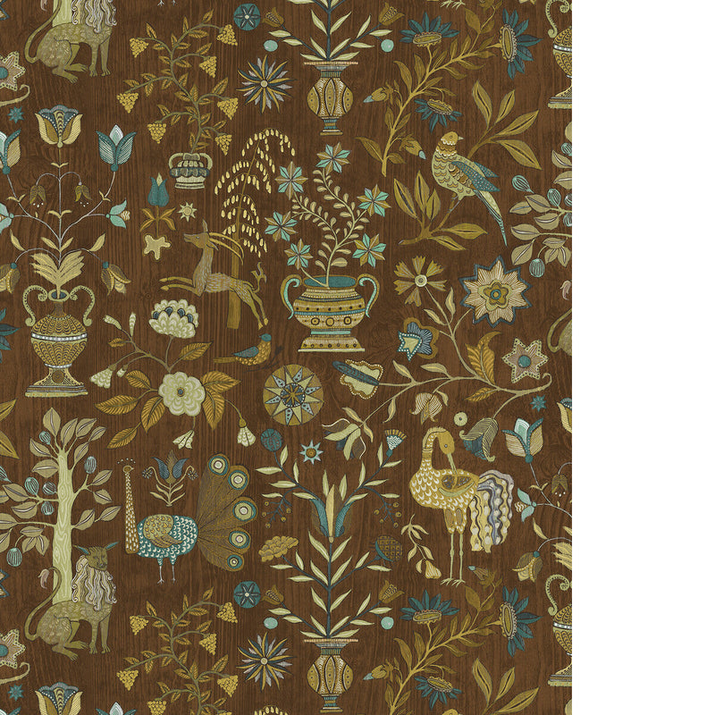KRAVET COUTURE - FABLE GARDEN - 41 - Wallpaper By The ROLL