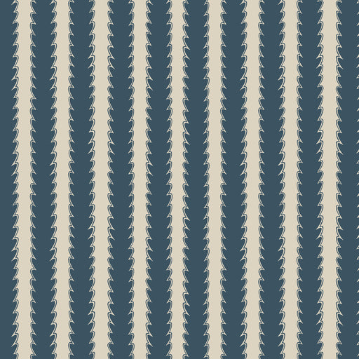 KRAVET COUTURE - JMWRSCA - SCALLOP STRIPE - Wallpaper By the Roll