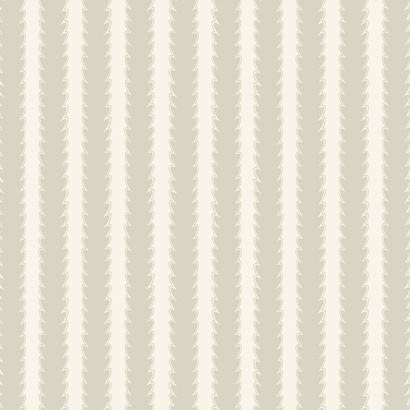 KRAVET COUTURE - SCALLOP STRIPE- 05 - Wallcovering by the Roll 05