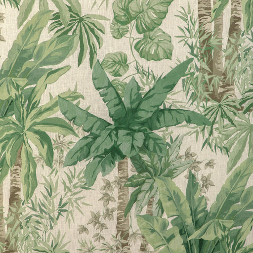 KRAVET COUTURE - JUNGLEWOOD- VERDE - Fabric by the Yard VERDE