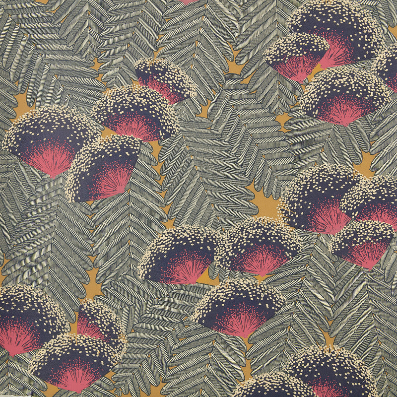 Maxwell - CLARICE (WP) - JET - Wallcovering by the 11 Yard Roll