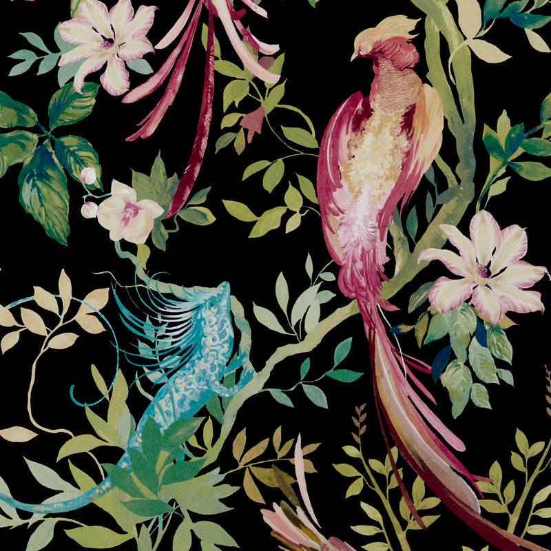 Maxwell Wallpaper - BIRD SONNET (WP) - Wallpaper by the 11 yard roll - Samples Available Upon Request - MFS-00114