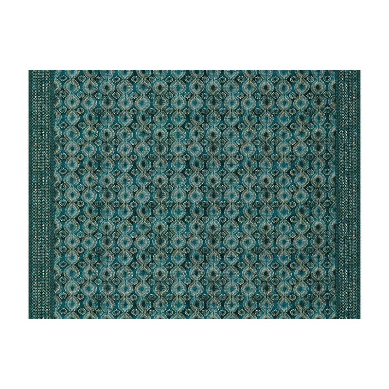 KRAVET COUTURE - KAVEKA- INDIGO - Fabric by the Yard INDIGO
