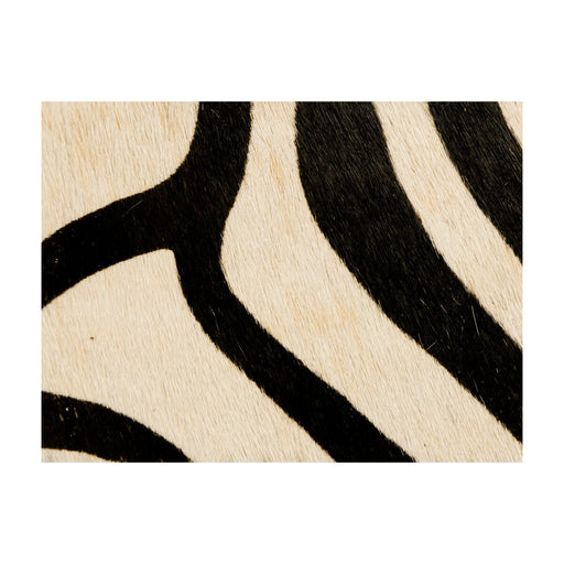 KRAVET COUTURE - PAINTED ZEBRA- NATURAL - Fabric by the SQUARE FOOT NATURAL
