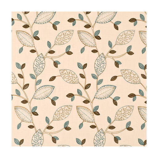 BAKER LIFESTYLE - LAURETTA- TEAL/BISCUIT - Fabric by the Yard TEAL/BISCUIT