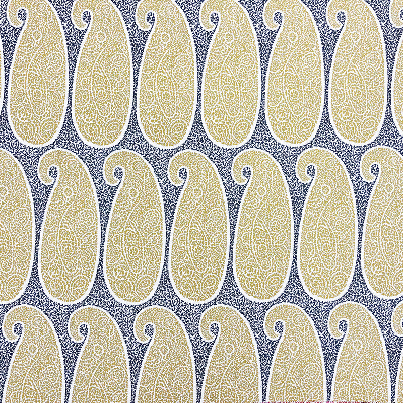 GASTON Y DANIELA - YAIZA- ANTRACITA/OCRE - Fabric by the Yard ANTRACITA/OCRE