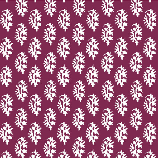 GASTON Y DANIELA - SEIJO- BURDEOS - Fabric by the Yard BURDEOS