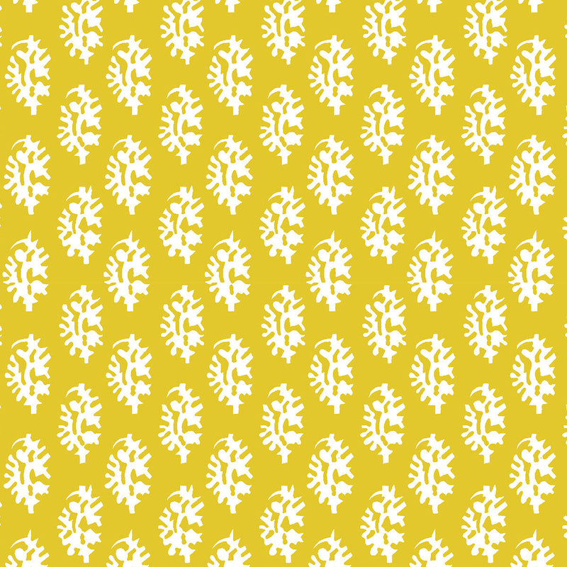 GASTON Y DANIELA - SEIJO- AMARILLO - Fabric by the Yard AMARILLO