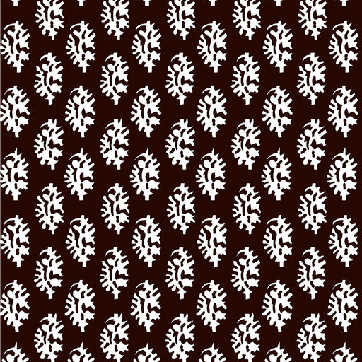 GASTON Y DANIELA - SEIJO- CHOCOLATE - Fabric by the Yard CHOCOLATE