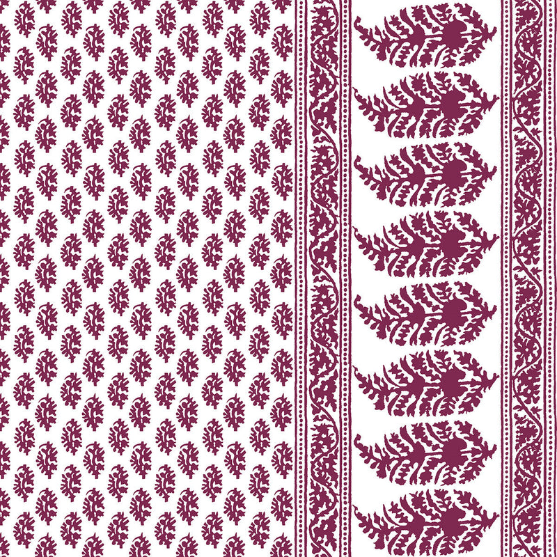 GASTON Y DANIELA - ARAVAQUITA- BURDEOS - Fabric by the Yard BURDEOS