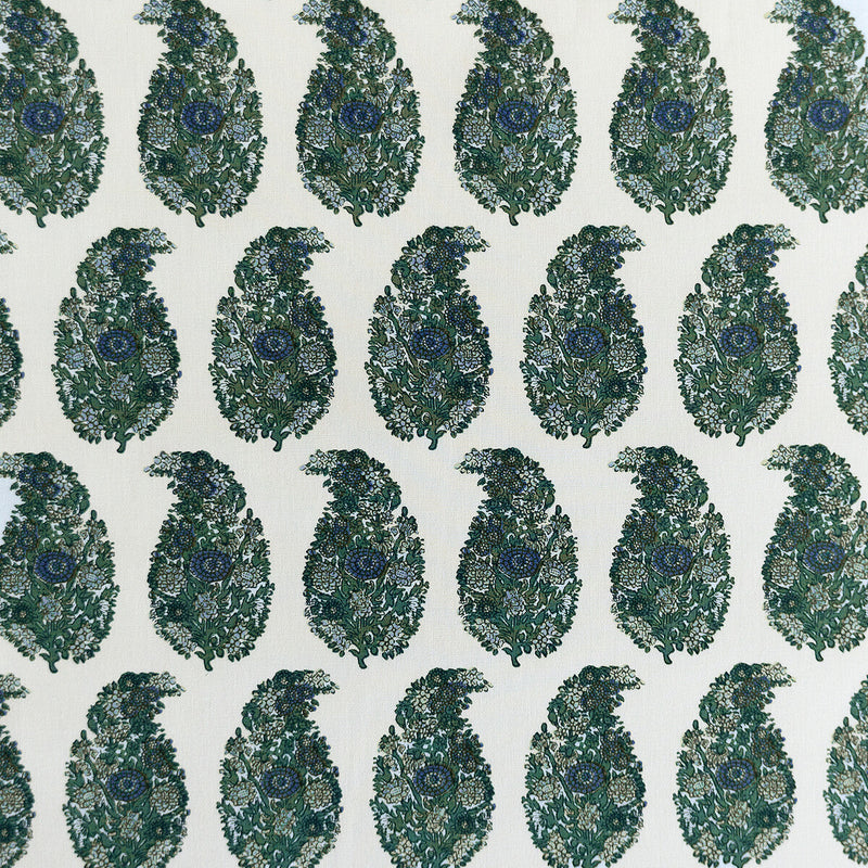GASTON Y DANIELA - TARSILA- VERDE/AZUL - Fabric by the Yard VERDE/AZUL