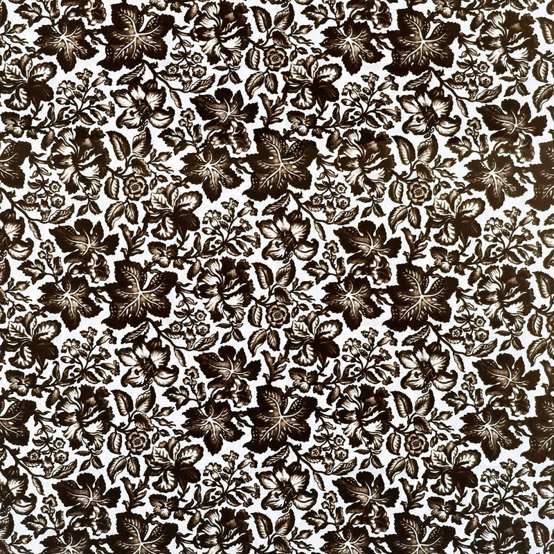GASTON Y DANIELA - SUSANA- CHOCOLATE - Fabric by the Yard CHOCOLATE